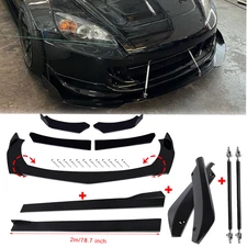 Front Bumper Lip Spoiler Splitter Car Body Rear For Honda S2000 2000-2009