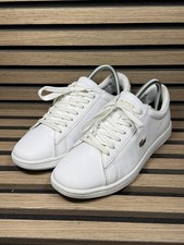 LACOSTE Hydez 319 1 P Sfa Zapatos Tenis de Cuero Zapatos para Mujer Talla 7 Blanco