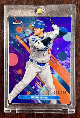 SHOHEI OHTANI #16 2025 FINEST PURPLE REFRACTOR #/250