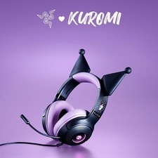 Razer x Sanrio Kuromi Kraken Headphone Wired Headset Limited Edition