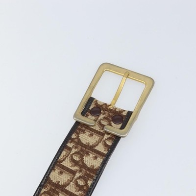 Christian Dior Trotter Canvas Belt 35.8