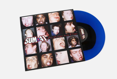 Sum 41 - All Killer No Filler Limited Edition Black & Blue Vinyl LP Sealed New