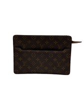 LOUIS VUITTON Other Pochette Homme Monogram Canvas PVC BRW Used