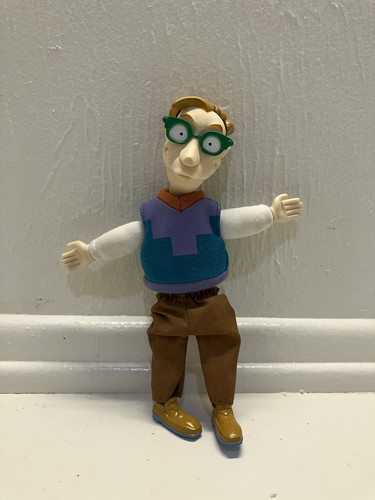 Vintage 1998 Mattel Rugrats - Drew Pickles - Soft Toy Doll Figure ...