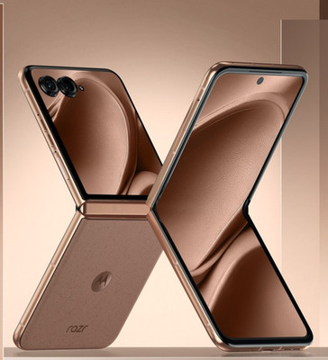 Motorola razr+ 2025 XT2557-2 T-Mobile 256GB Mocha Mousse - 50MP AI Cam - 165Hz