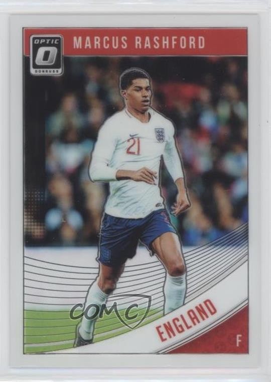 2018-19 Panini Donruss Optic Marcus Rashford #124