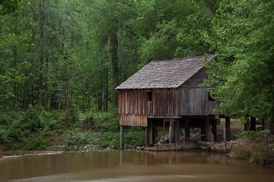 Beatrice Alabama Rikard's Mill 2010 Watermill Covered Mill Forestry Site