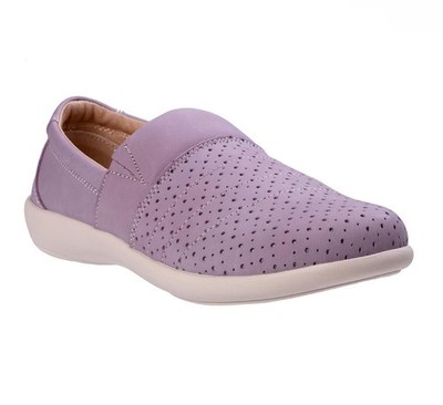 Revitalign Women's Ridgeway Slip-On Loafer Nubuck Leather Orthotic (Size 8 Wide)