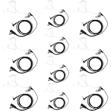 1 Pin 2.5mm Walkie Talkie Earpiece Headset with Mic PTT Compatible with Motor...