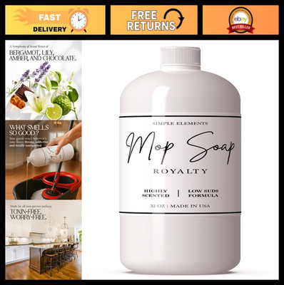 Highly Scented Floor Cleaner Soap - Long Lasting for Hardwood, Tile, & Stone - 3
