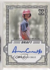 2020 Leaf Ultimate Draft Armando Cruz #BA-AC2 Auto 01dc