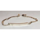MOD Surf Sterling Silver Bracelet 925 Enamel Dolphin Hawaii 7.5"