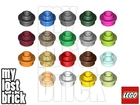 LEGO - Part 85861 - Plates 1x1 with Open Stud + NEW + SELECT COLOUR / QUANTITY