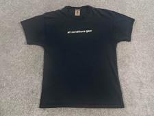 Nike ACG All Conditions Gear T-Shirt Mens Small Black Triangle Logo Tee