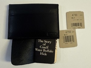 Coach Water Buffalo Wallet | eBay