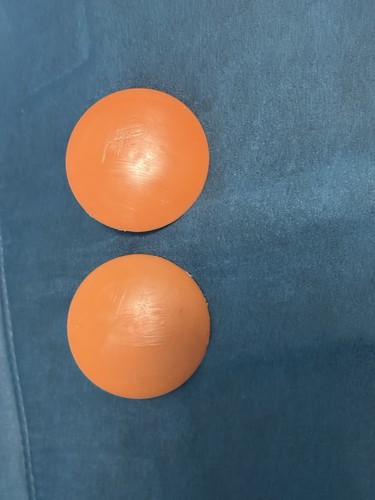 2 Little Tikes Rear Tail Lights Cozy Coupe Replacement Part Set of TWO Orange