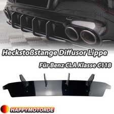 Für Benz CLA Klasse C118  CLA45 AMG Heckdiffusor Diffusor Haifischflosse Spoiler