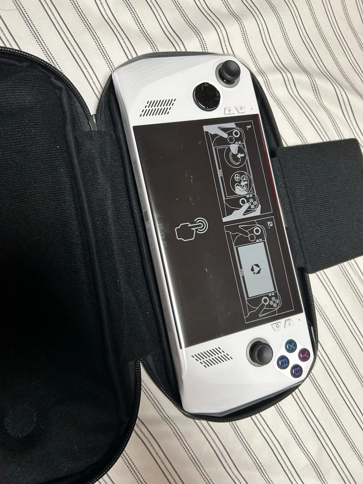 ASUS ROG Ally (Brand New, No Box) + Official Case + Insignia Bumper Case - Image 2 of 4