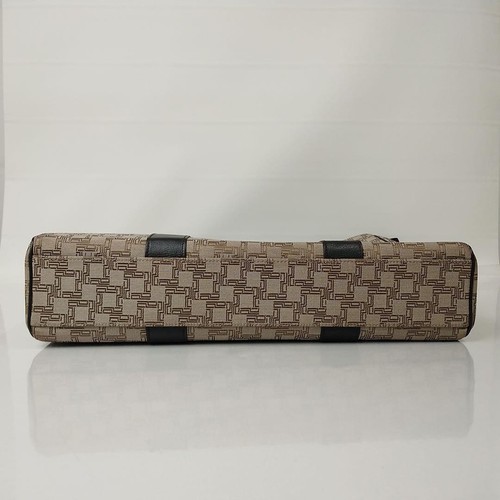 Bolso de negocios Dunhill 2 vías marrón oscuro de lona de cuero para hombre de Japón - Imagen 14 de 24
