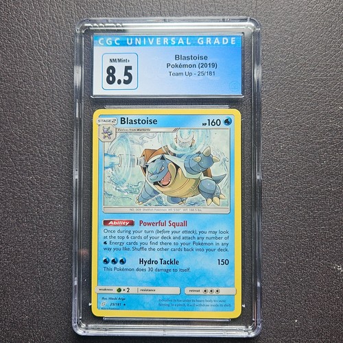 Blastoise graded CGC 8.5 for sale on eBay