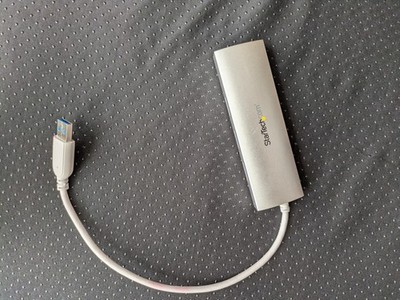 StarTech.com 3 Port Portable USB 3.0 Hub plus Gigabit  ST3300G3UA