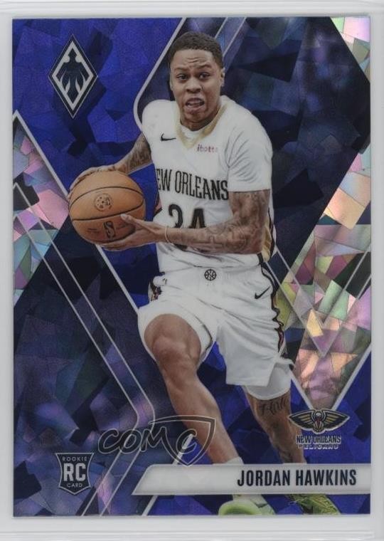 2023-24 Panini Phoenix Rookies Blue Ice Jordan Hawkins #254 Rookie RC 1ku8