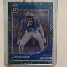 2024 Panini Donruss Optic Jaycee Horn #31 Dragon 02/24 Carolina Panthers