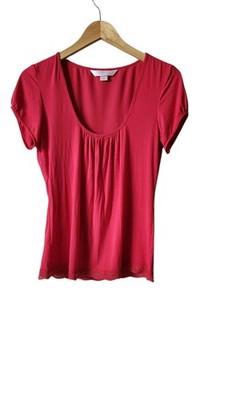 Victoria's Secret Love ''Angel'' Sleep  Red Top Short Sleeves Size-M- L