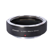 XPimage Macro Auto Focus 20mm Lens Adapter for Fuji G GF Lens to Fuji GFX Camera