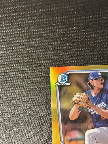 Patrick Copen 1st Bowman True Gold Refractor /50 2026 Bowman LA Dodgers #BCP-138 - Picture 2 of 6