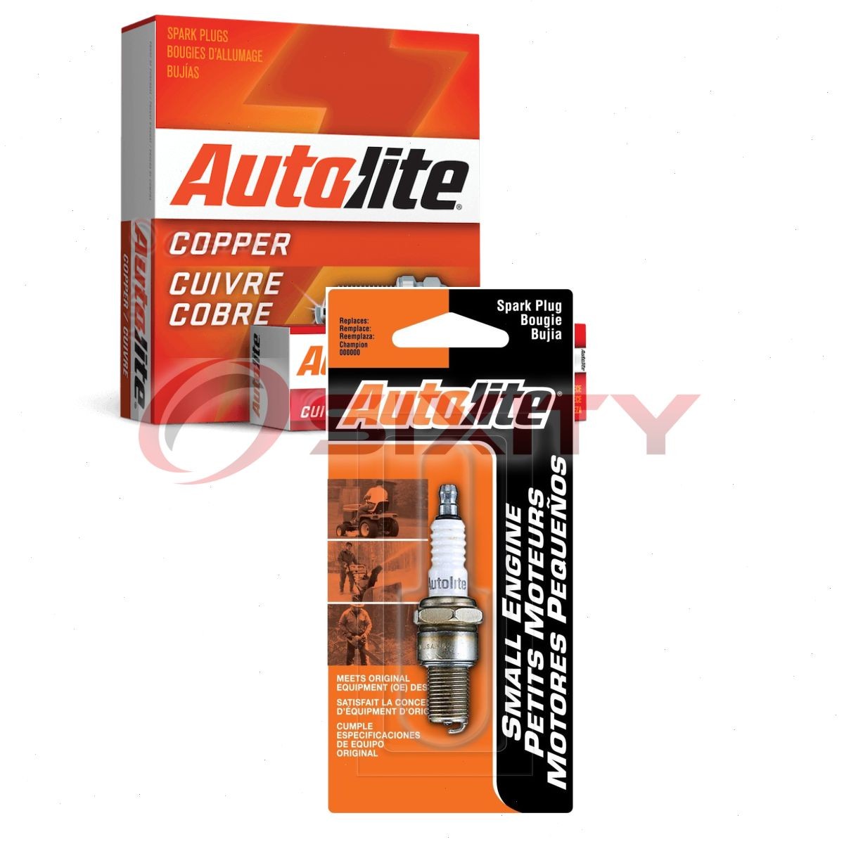 Autolite Copper Core 458DP Spark Plug for HR10BY 92161 6787 5798 5613721 fh