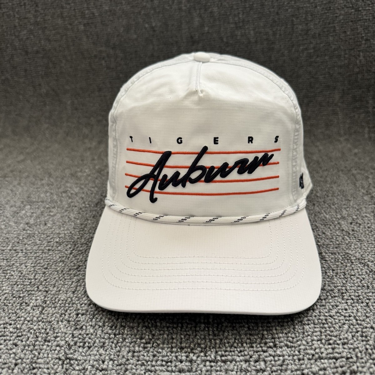 '47 Brand Auburn Tigers Script Snapback White OSFA NCAA Hat