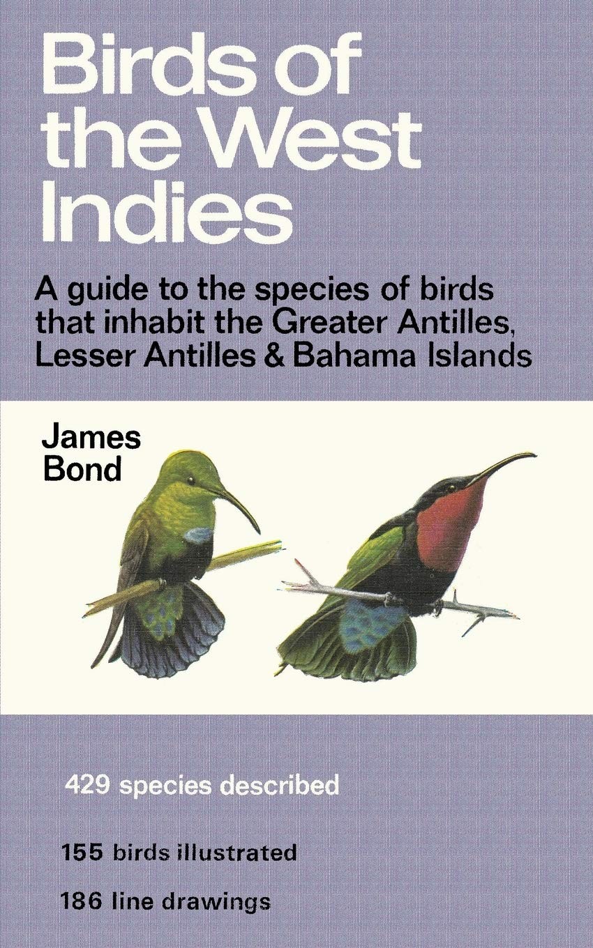 (Black and White) Birds of the West Indies: A Guide to the species of birds tha