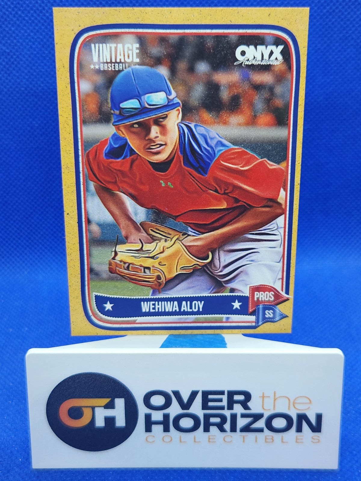 WEHIWA ALOY 2024 Onyx Vintage Yellow Border Rookie #OVWEAL MLB RC /150