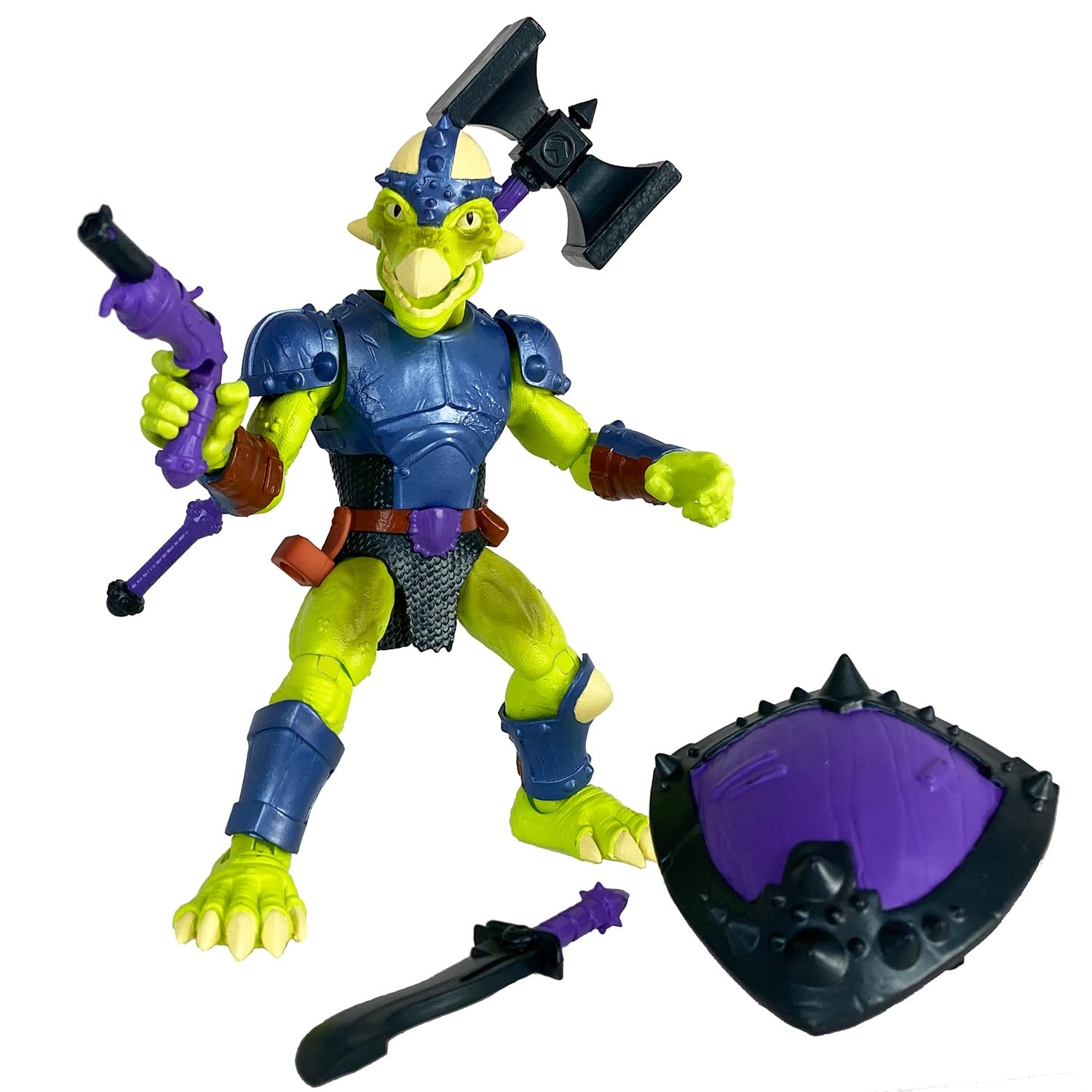 Boss Fight Studio Saurozoic Warrior Seph Rasan Futuristic, Armored Dinosaur Hero