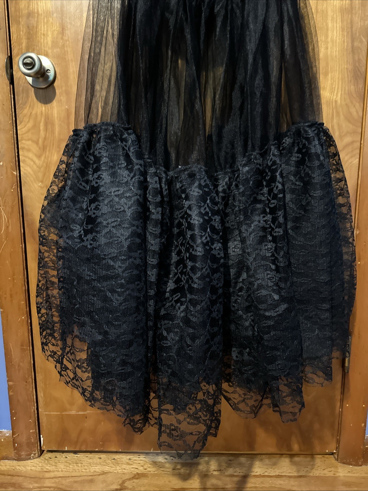 Gothic Vampiress Halloween Costume Women’s Large -In character