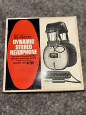 Vintage Stereo Studio Headphones ACTRON B-55 Japan with Volume Control