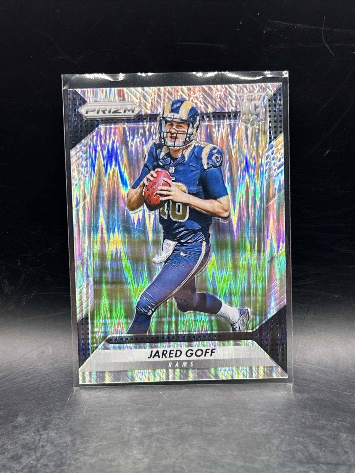 Jared Goff 2016 Prizm RC Rookie Flash Parallel SP #208 💥
