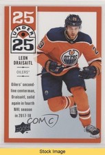 2018-19 Upper Deck 25 Under 25 Leon Draisaitl #U25-7 READ vm9