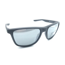 Nike NEW EV0921 400 Polarized Matte Black Teal Wrap Sunglasses 57-19 145 Italy