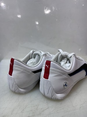 Puma BMW Motorsport Drift Cat 5 Driving Shoes White / Blue ~  Men s Size 11