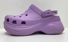 Crocs Classic Bae Clog Orchid Purple Women's Platform Clogs Size 9