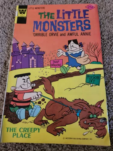 LITTLE MONSTERS #32 WHITMAN COMICS 1976 FN-