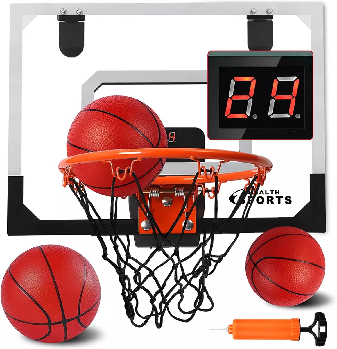  Indoor Basketball Hoop for Kids Adults, Mini