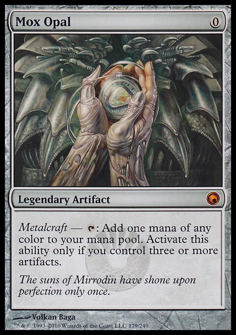 Mox Opal Magic: The Gathering Individual Trading Card Games for