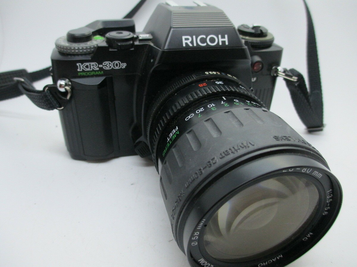 Ricoh KR-30SP SLR 35MM FIlm Camera With Zoom 35-75mm F3.5-4.8 Lens