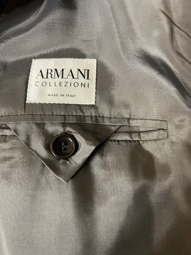 Armani Collezioni 3bt Blazer Jacket 44 R - Picture 5 of 9