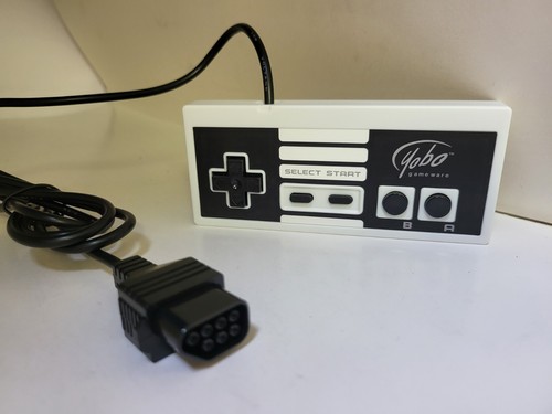 NUEVO Controlador de Repuesto Blanco y Negro para NES Nintendo 8 Bit System #O7 - Imagen 8 de 12