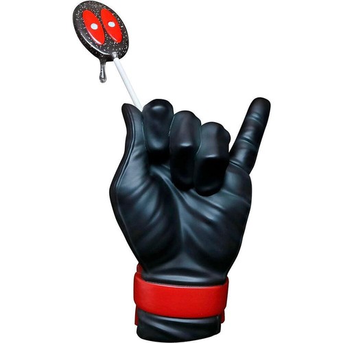 Diamond Select Marvel Heroic Hands 1/1 Deapool Hand Figure (Inverse) Statue NEW - 第 1/1 張圖片