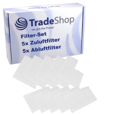 10in1 Filter-Set für Vallox KWL 080 SC, KWL 080 SE, KWL 090 SC Lüftungsgerät